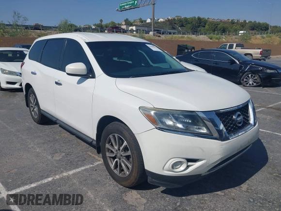 2013 Nissan Pathfinder SV with VIN 5N1AR2MN8DC690656, listed as a IAAI auction lot 42609015 with 178,949 mi miles and . Bid and sale history available at DreamBid. Image 1.