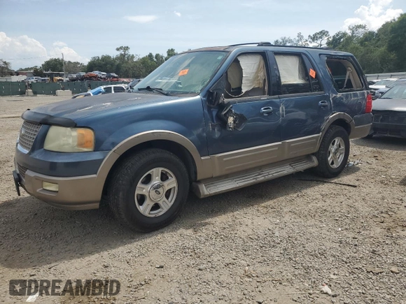 2004 Ford Expedition Eddie Bauer with VIN 1FMEU17W24LB01664, listed as a Copart auction lot 59003875 with Not provided miles and Salvage title. Bid and sale history available at DreamBid. Image 1.