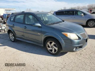 2006 Pontiac Vibe with VIN 5Y2SM67886Z428625, listed as a Copart auction lot 85814124 with 158,460 mi miles and Salvage Title. Bid and sale history available at carsss.com. Image 4.