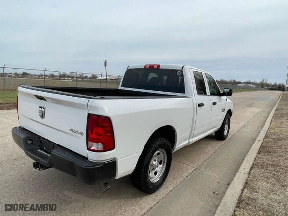 2018 Ram 1500 Express with VIN 1C6RR7FG6JS274357, listed as a Copart auction lot 49344475 with 234,896 mi miles and Clean Title. Bid and sale history available at carsss.com. Image 4.