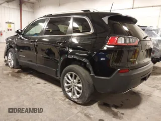 2021 Jeep Cherokee Latitude Lux with VIN 1C4PJMMX2MD221463, listed as a IAAI auction lot 41901907 with 54,027 mi miles and . Bid and sale history available at carsss.com. Image 3.