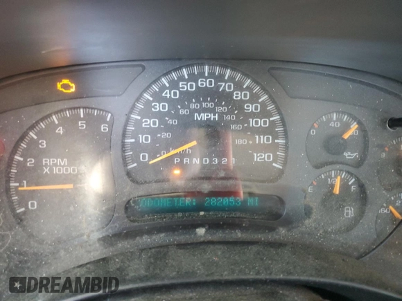 2007 Chevrolet Silverado 1500 LS with VIN 1GCEC19X57Z123494, listed as a Copart auction lot 50730215 with 282,053 mi miles and Salvage Title. Bid and sale history available at DreamBid. Image 9.