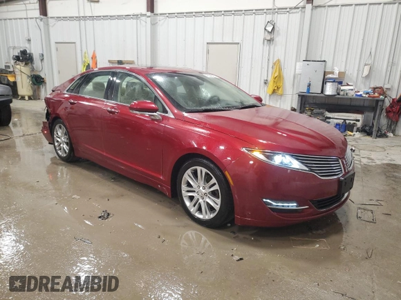 2014 Lincoln MKZ with VIN 3LN6L2J96ER807359, listed as a Copart auction lot 46346565 with 70,486 mi miles and Non Repairable. Bid and sale history available at carsss.com. Image 4.