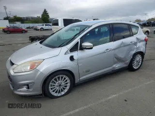 2013 Ford C-Max Energi SEL with VIN 1FADP5CU4DL553186, listed as a Copart auction lot 50930235 with 167,374 mi miles and Salvage Title. Bid and sale history available at carsss.com. Image 1.
