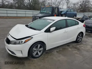 2018 Kia Forte LX with VIN 3KPFL4A75JE239251, listed as a Copart auction lot 44711905 with 213,963 mi miles and Salvage Title. Bid and sale history available at carsss.com. Image 1.