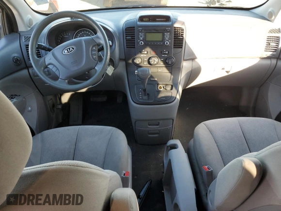 2010 Kia Sedona LX with VIN KNDMG4C39A6351207, listed as a Copart auction lot 76838564 with 210,642 mi miles and Salvage Title. Bid and sale history available at carsss.com. Image 8.