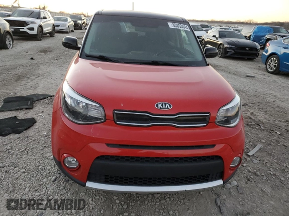 2017 Kia Soul + with VIN KNDJP3A52H7438517, listed as a Copart auction lot 83393044 with 72,486 mi miles and Salvage Title. Bid and sale history available at carsss.com. Image 5.