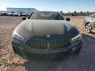 2021 BMW 8 Series 840i with VIN WBAAE2C09MCF72461, listed as a Copart auction lot 79049264 with 23,681 mi miles and Salvage Title. Bid and sale history available at carsss.com. Image 5.