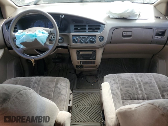 2002 Toyota Sienna LE with VIN 4T3ZF13C32U461354, listed as a Copart auction lot 51714785 with 342,576 mi miles and Salvage Title. Bid and sale history available at carsss.com. Image 8.
