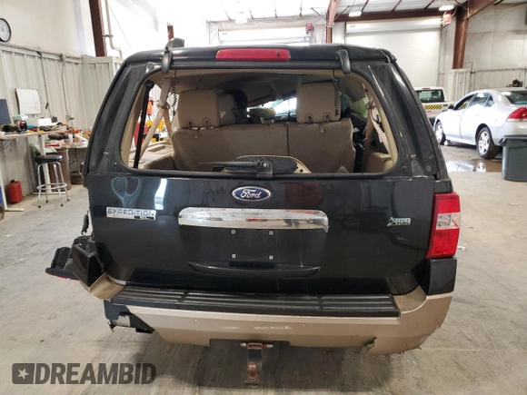 2014 Ford Expedition Max XLT with VIN 1FMJK1J58EEF29166, listed as a Copart auction lot 54952345 with Not provided miles and Non repairable. Bid and sale history available at DreamBid. Image 6.