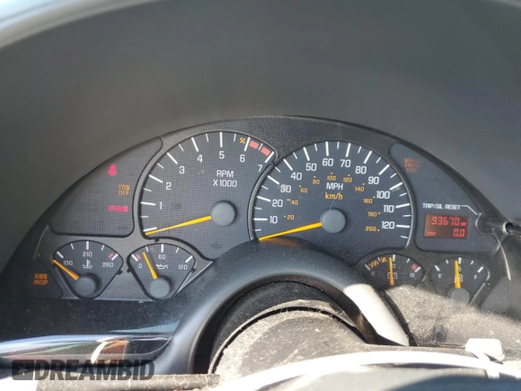 1999 Pontiac Firebird Firebird z VIN 2G2FS22K7X2214737, wystawiony jako Copart lot #77784414 z przebiegiem 93 670 mil mil oraz Czysty tytuł • Clean title. Historia ofert i sprzedaży dostępna na DreamBid. Obrazek 9.