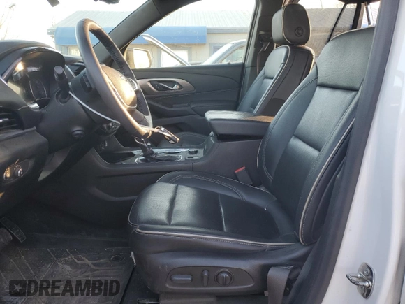 2022 Chevrolet Traverse Premier with VIN 1GNERKKW8NJ177851, listed as a Copart auction lot 85447444 with 80,476 mi miles and Salvage title. Bid and sale history available at DreamBid. Image 7.