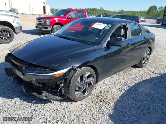 2024 Hyundai Elantra Limited with VIN KMHLP4DG3RU838399, listed as a IAAI auction lot 41988552 with 21,410 mi miles. Bid and sale history available at carsss.com. Image 18.