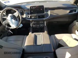 2022 GMC Yukon SLT with VIN 1GKS1BKD1NR259041, listed as a Copart auction lot 77877304 with 27,772 mi miles and Salvage Title. Bid and sale history available at carsss.com. Image 8.