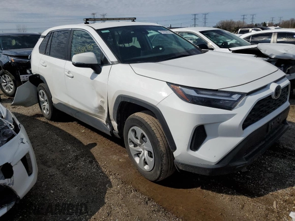 2024 Toyota RAV4 LE with VIN 2T3G1RFV9RW454307, listed as a Copart auction lot 50361085 with 30,700 mi miles and Clean Title. Bid and sale history available at carsss.com. Image 4.