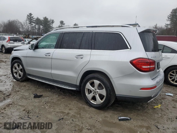 2017 Mercedes-Benz GLS 450 with VIN 4JGDF6EE2HA972787, listed as a Copart auction lot 40180644 with 47,098 mi miles and . Bid and sale history available at DreamBid. Image 2.