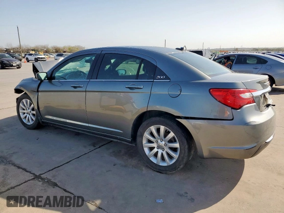 2013 Chrysler 200 Touring with VIN 1C3CCBBB9DN577685, listed as a Copart auction lot 50206685 with Not Provided miles and Salvage Title. Bid and sale history available at DreamBid. Image 2.