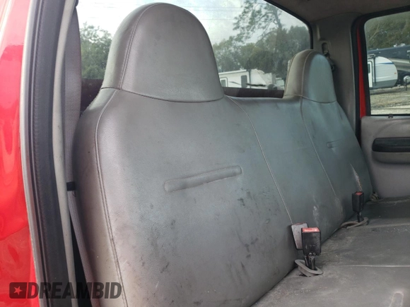 2007 Ford F-250 XL with VIN 1FTSF21P97EB07964, listed as a Copart auction lot 40119684 with 215,318 mi miles and Salvage Title. Bid and sale history available at DreamBid. Image 10.