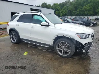 2022 Mercedes-Benz GLE 350 with VIN 4JGFB4JB6NA662836, listed as a Copart auction lot 58397305 with 80,763 mi miles and Salvage title. Bid and sale history available at DreamBid. Image 4.