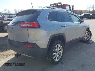 2016 Jeep Cherokee Limited with VIN 1C4PJMDB1GW175184, listed as a IAAI auction lot 41783596 with 171,673 mi miles and . Bid and sale history available at DreamBid. Image 4.