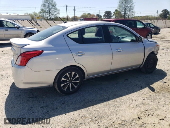 2016 Nissan Versa SV with VIN 3N1CN7AP8GL830552, listed as a Copart auction lot 52858135 with 127,875 mi miles and Salvage Title. Bid and sale history available at DreamBid. Image 3.