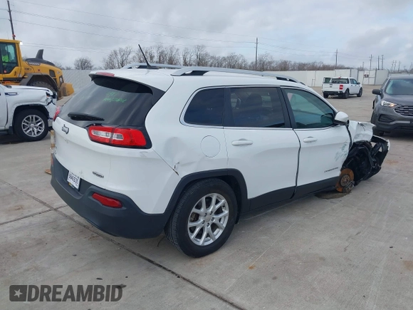 2016 Jeep Cherokee Latitude with VIN 1C4PJMCB1GW340605, listed as a IAAI auction lot 41523716 with 74,080 mi miles. Bid and sale history available at carsss.com. Image 4.