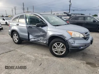 2011 Honda CR-V EX with VIN JHLRE3H52BC007739, listed as a Copart auction lot 48613995 with 128,978 mi miles and Salvage Title. Bid and sale history available at DreamBid. Image 4.