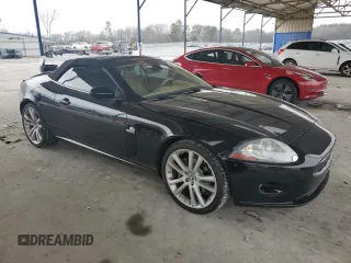 2007 Jaguar XK with VIN SAJDA44B575B06009, listed as a Copart auction lot 43648365 with 105,106 mi miles and Clean Title. Bid and sale history available at carsss.com. Image 4.