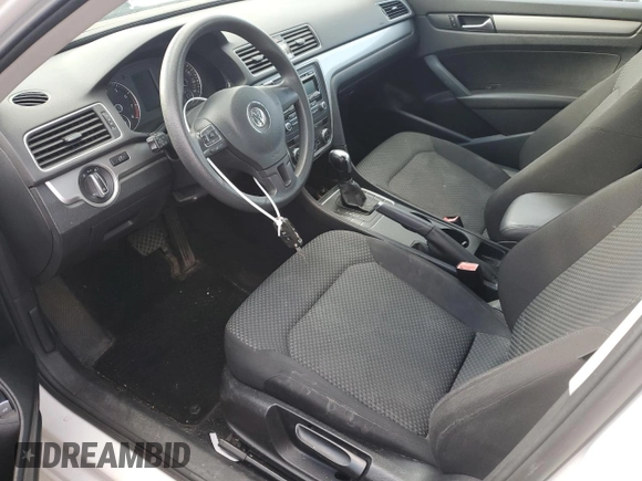 2012 Volkswagen Passat S with VIN 1VWAP7A36CC016432, listed as a Copart auction lot 82364874 with Not provided miles and Salvage title. Bid and sale history available at DreamBid. Image 7.
