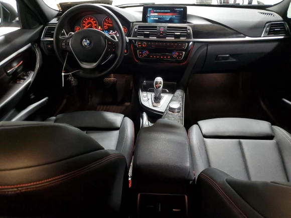 2017 BMW 3 Series 330i xDrive with VIN WBA8D9G33HNU63919, listed as a Copart auction lot 51428495 with 83,417 mi miles and Salvage Title. Bid and sale history available at carsss.com. Image 8.
