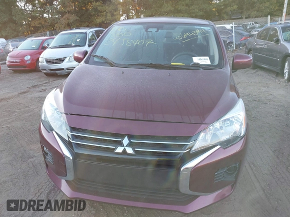 2023 Mitsubishi Mirage ES с VIN ML32FUFJ6PHF06612, выставлен на аукционе IAAI как лот 40644394 с пробегом 15 057 миль миль и . История ставок и продаж доступна на DreamBid. Изображение 12.
