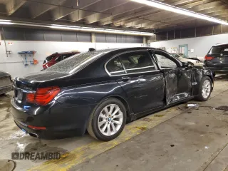 2015 BMW 7 Series 740Li xDrive with VIN WBAYF4C50FGS99082, listed as a Copart auction lot 77725453 with 85,492 mi miles and . Bid and sale history available at DreamBid. Image 3.