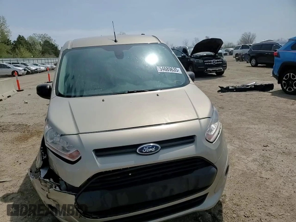 2016 Ford Transit Connect XLT with VIN NM0GE9F71G1236294, listed as a Copart auction lot 54689635 with 80,886 mi miles and Salvage title. Bid and sale history available at DreamBid. Image 14.