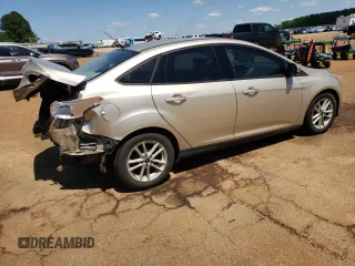 2017 Ford Focus SE with VIN 1FADP3F26HL295581, listed as a Copart auction lot 52158745 with 104,453 mi miles and Salvage title. Bid and sale history available at DreamBid. Image 3.