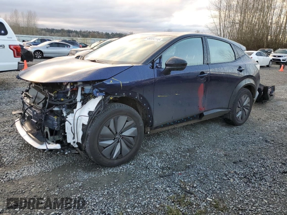 2024 Nissan ARIYA Engage with VIN JN1CF0BB3RM731458, listed as a Copart auction lot 49334115 with 3,795 mi miles and Salvage Title. Bid and sale history available at DreamBid. Image 1.
