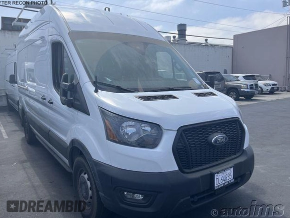2023 Ford Transit Cargo with VIN 1FTBR1X82PKC02353, listed as a IAAI auction lot 42878842 with 25,863 mi miles and . Bid and sale history available at DreamBid. Image 5.