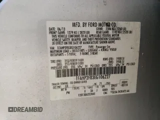 2014 Ford Taurus Limited with VIN 1FAHP2F83EG106227, listed as a Copart auction lot 63055365 with 194,026 mi miles and Salvage title. Bid and sale history available at DreamBid. Image 13.