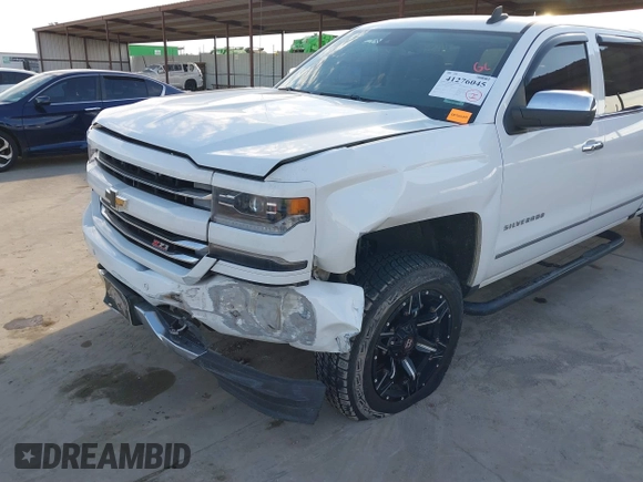 2016 Chevrolet Silverado 1500 LTZ with VIN 3GCUKSEJ0GG221628, listed as a IAAI auction lot 41276045 with 153,476 mi miles. Bid and sale history available at carsss.com. Image 6.