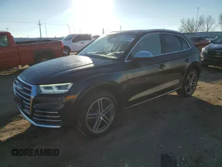 2019 Audi SQ5 Premium Plus with VIN WA1B4AFY5K2001775, listed as a Copart auction lot 80466204 with 120,337 mi miles and Salvage Title. Bid and sale history available at DreamBid. Image 1.