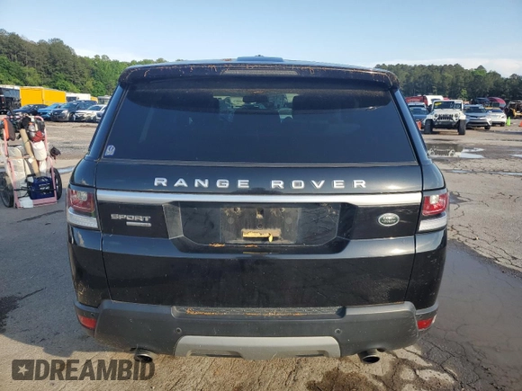 2015 Land Rover Range Rover Sport HSE with VIN SALWR2VF2FA604430, listed as a Copart auction lot 54756385 with 87,471 mi miles and Clean Title. Bid and sale history available at DreamBid. Image 6.