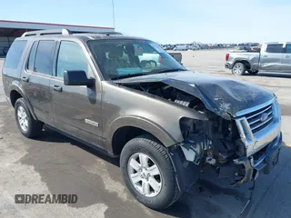 2008 Ford Explorer XLT with VIN 1FMEU73E88UB29534, listed as a IAAI auction lot 41775911 with 120,440 mi miles. Bid and sale history available at carsss.com. Image 1.