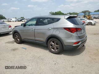 2017 Hyundai Santa Fe 2.4L with VIN 5NMZT3LB1HH010884, listed as a Copart auction lot 59098695 with 81,331 mi miles and Salvage title. Bid and sale history available at DreamBid. Image 2.