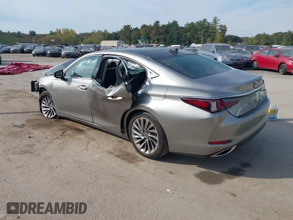 2019 Lexus ES 350 with VIN 58ABZ1B1XKU021657, listed as a IAAI auction lot 40505523 with Not provided miles and . Bid and sale history available at DreamBid. Image 3.