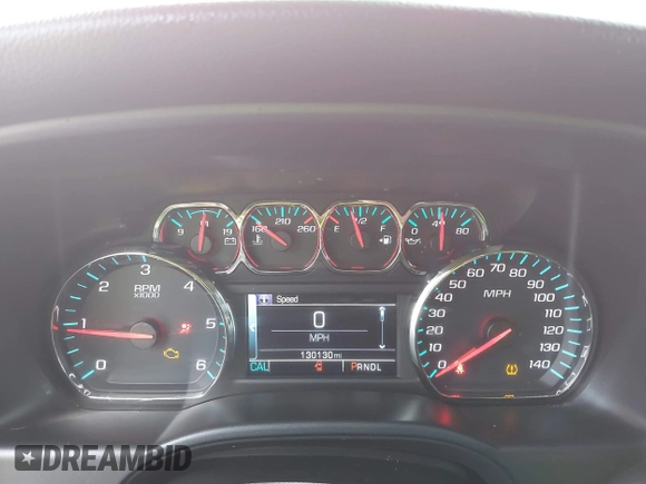 2017 Chevrolet Silverado 1500 LT with VIN 3GCUKREC9HG458520, listed as a IAAI auction lot 41364459 with 130,130 mi miles and . Bid and sale history available at DreamBid. Image 7.