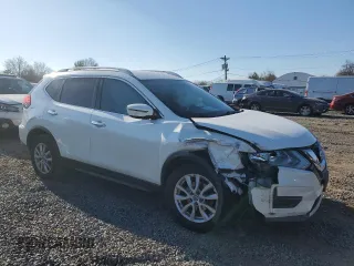 2017 Nissan Rogue SV with VIN KNMAT2MT1HP538429, listed as a Copart auction lot 82020814 with 0 mi miles and Salvage Title. Bid and sale history available at carsss.com. Image 4.