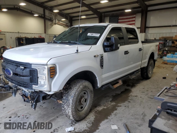 2019 Ford F-250 XL z VIN 1FT7W2B60KEF25754, wystawiony jako Copart lot #58738655 z przebiegiem 102 684 mil mil oraz Czysty tytuł • Clean title. Historia ofert i sprzedaży dostępna na DreamBid. Obrazek 1.