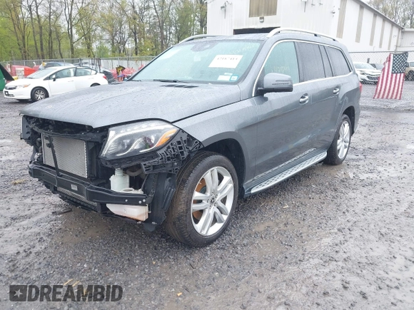 2018 Mercedes-Benz GLS 450 z VIN 4JGDF6EE5JB106257, wystawiony jako IAAI lot #42187413 z przebiegiem 104 217 mil mil oraz . Historia ofert i sprzedaży dostępna na DreamBid. Obrazek 19.