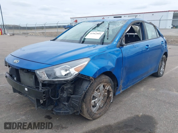 2021 Kia Rio S with VIN 3KPA25AD6ME402342, listed as a IAAI auction lot 41962804 with 41,197 mi miles and . Bid and sale history available at DreamBid. Image 17.