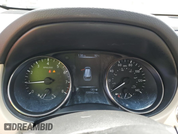 2017 Nissan Rogue SV with VIN JN8AT2MT7HW391981, listed as a Copart auction lot 64074304 with 109,942 mi miles and Salvage Title. Bid and sale history available at carsss.com. Image 9.