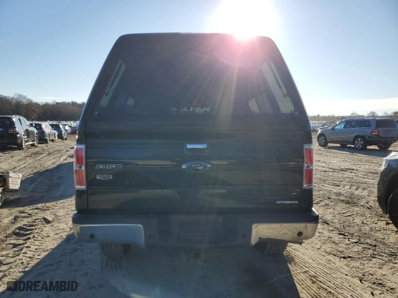 2014 Ford F-150 XL with VIN 1FTFX1EF0EFC48729, listed as a Copart auction lot 83400734 with 130,297 mi miles and Salvage Title. Bid and sale history available at carsss.com. Image 6.